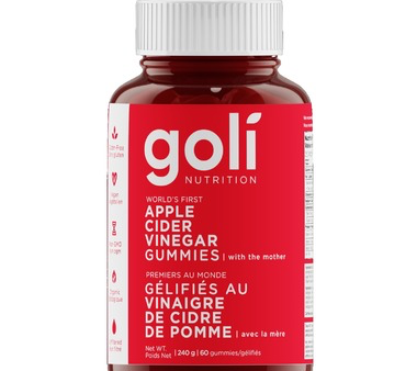 Goli Nutrition - Apple Cider Vinegar (60 Gummies) Hot on Sale