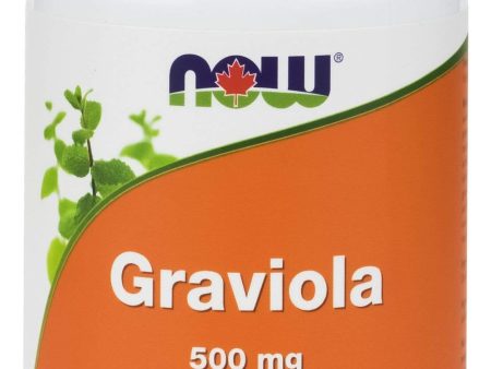 NOW Graviola 500 mg Antioxidant Source (100 Capsules) on Sale