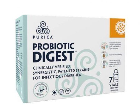 Purica Probiotic Digest 10 mL (7 Vials) For Discount