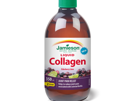 Jamieson Liquid Collagen - Elderberry Lime (350 mL) Online