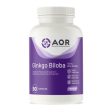 AOR Ginkgo Biloba 100 mg (90 VCaps) Hot on Sale