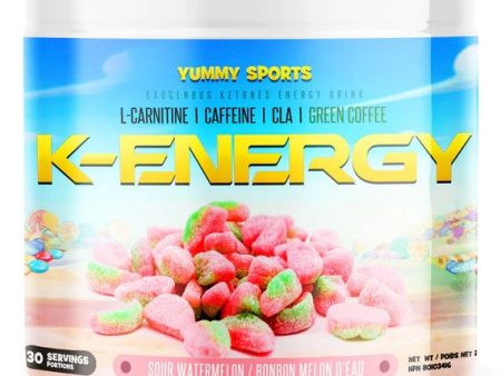 Yummy Sports K-Energy - Sour Watermelon (210 g) Online