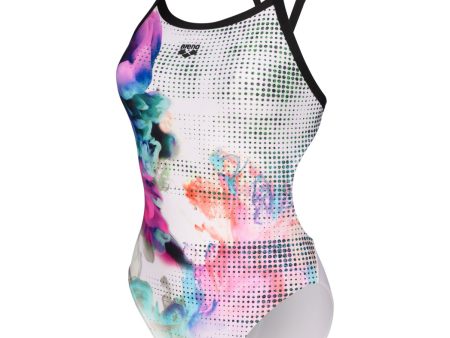 Arena | Airbrush | Swimsuit Challenge Back | Black   White   Multi on Sale