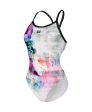 Arena | Airbrush | Swimsuit Challenge Back | Black   White   Multi on Sale