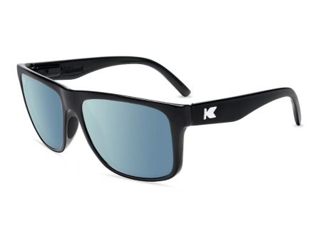 Knockaround Torrey Pines Sport Sunglasses - Jelly Black   Sky Blue For Sale