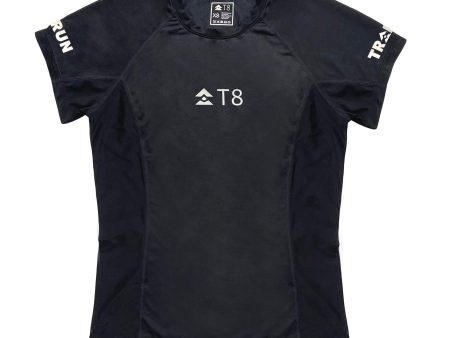 T8 Women s Iced Tee Shirt Black (2nd Edition Logo) Cheap