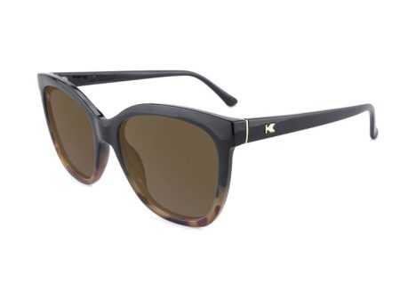 Knockaround Deja Views Sunglasses - Glossy Black & Blonde Tortoise Shell Fade Online now