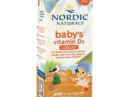 Nordic Naturals Baby s vitamin D3 Liquid 400 IU (22.5 mL) Online