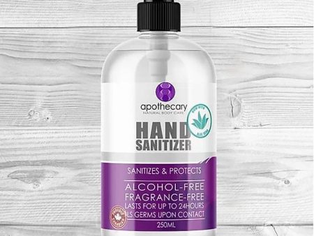 Apothecary Naturals Hand Sanitizer Alcohol & Fragrance Free with Aloe Cheap