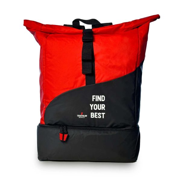 TriathlonWorld | Transition Bag | Black   Red Online now