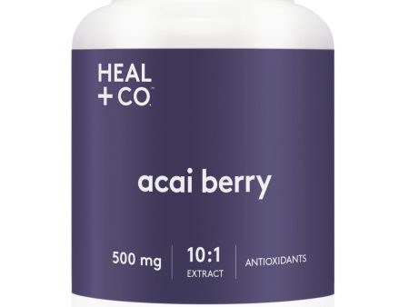 Heal + Co. Acai Berry 500 mg (120 VCaps) Hot on Sale