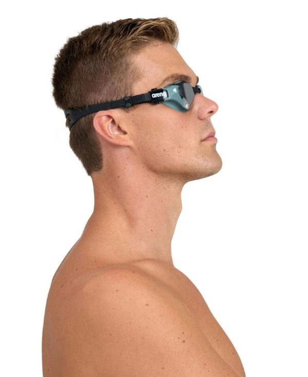 Arena | Cobra Tri Swipe Mirror Goggle | Silver   Green Discount