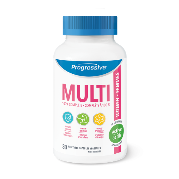 Progressive Multi 100% Complete Active Women (VCaps) Online now