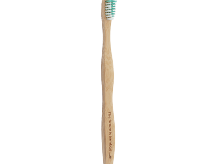 The Future Is Bamboo Adult Soft Bristle Tooth Brush - Green For Discount