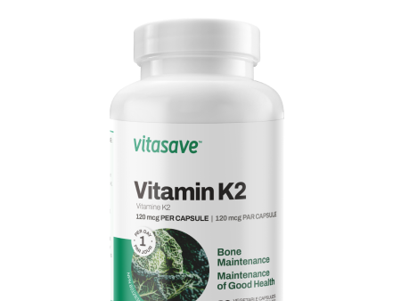 Vitasave Vitamin K2 (60 VCaps) Supply