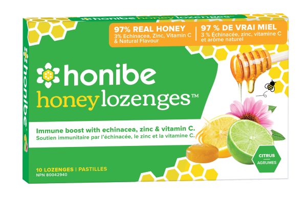 Honibe Honey Lozenges Immune Boost - Citrus (10 Lozenges) For Discount