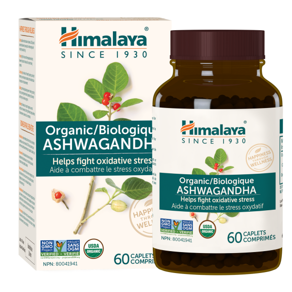 Himalaya Organic Ashwagandha (Caplets) Sale