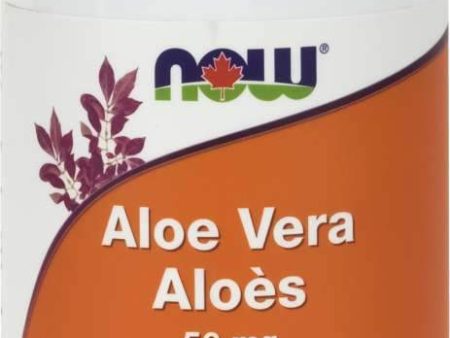 Now Aloe Vera Concentrate 50 mg (120 Softgels) on Sale