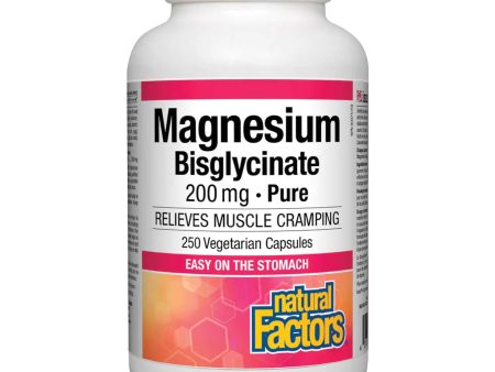 Natural Factors Magnesium Bisglycinate 200 mg (Capsules) Fashion