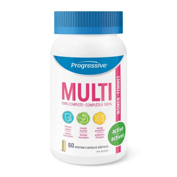 Progressive Multi 100% Complete Active Women (VCaps) Online now