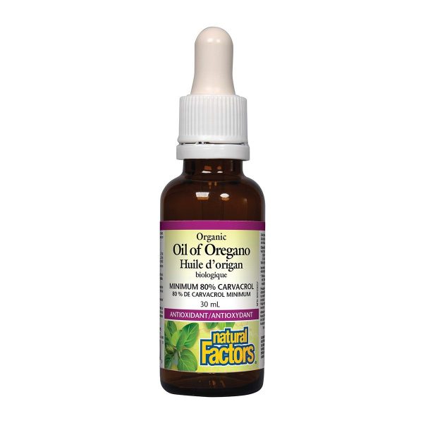 Natural Factors Certified Organic Oil of Oregano Online Hot Sale