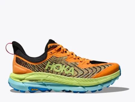 Hoka Men s Mafate Speed 4 (Solar Flare   Lettuce) Online Sale