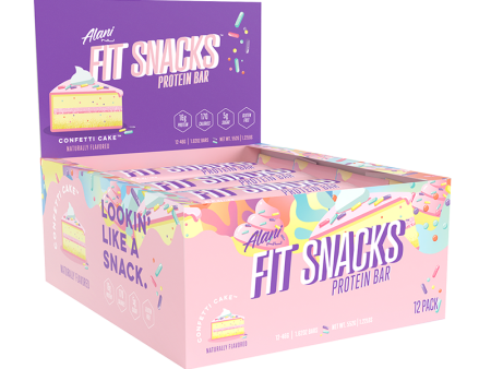 Alani Nu Fit Snacks Protein Bar - Confetti Cake Online Sale