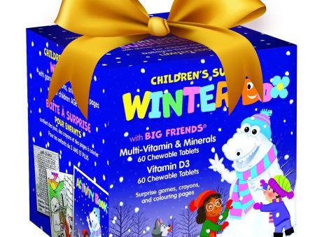 Natural Factors Children s Winter Surprise Box (60 + 60 Chewable Tablets) Cheap