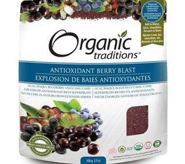 Organic Traditions Antioxidant Berry Blast (100 g) Cheap