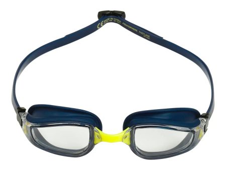 AquaSphere | Fastlane | Clear Lens | Blue   Yellow Fashion