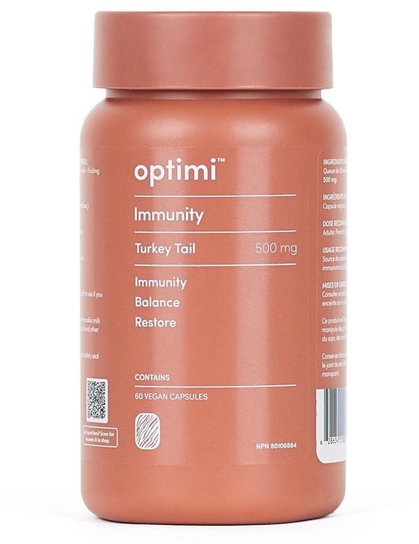 Optimi Immunity Turkey Tail 500 mg (60 VCaps) For Sale