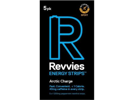 Revvies Energy Strips - Arctic Charge (5 Strips) Online Sale