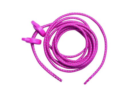 Zone3 | Elastic Shoe Laces | Pink For Sale