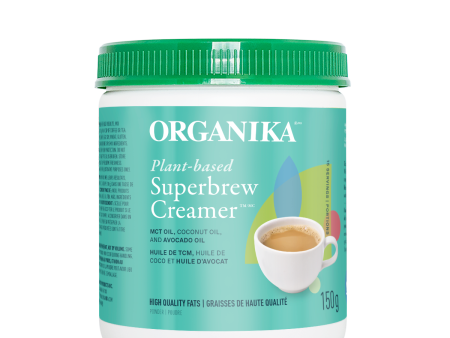 Organika Plant-Based Superbrew Creamer (150 g) For Sale