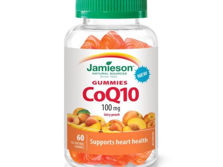 Jamieson CoQ10 100 mg - Juicy Peach (60 Gummies) Supply