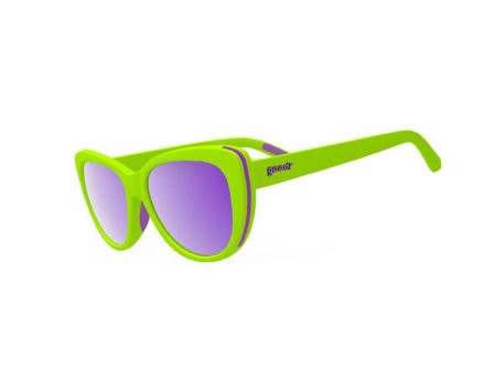 Goodr Runways Sports Sunglasses - Total Lime Piece Cheap