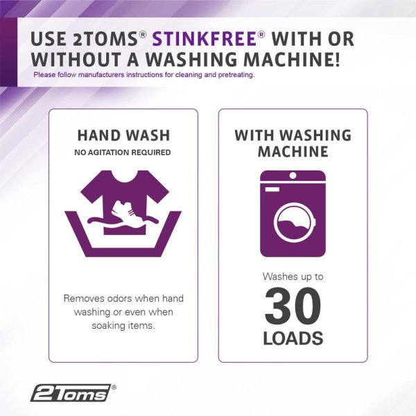 2Toms® StinkFree® Sports Detergent 30 oz Online now