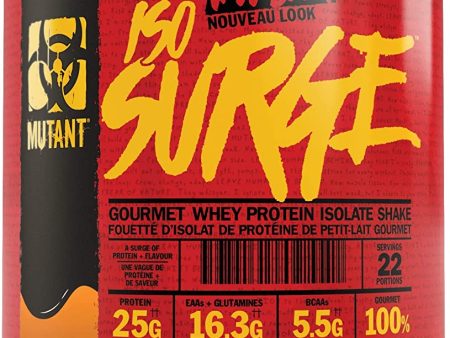 Mutant ISO SURGE Whey Protein Isolate - Peanut Butter Chocolate (1.6 lbs) Online Hot Sale