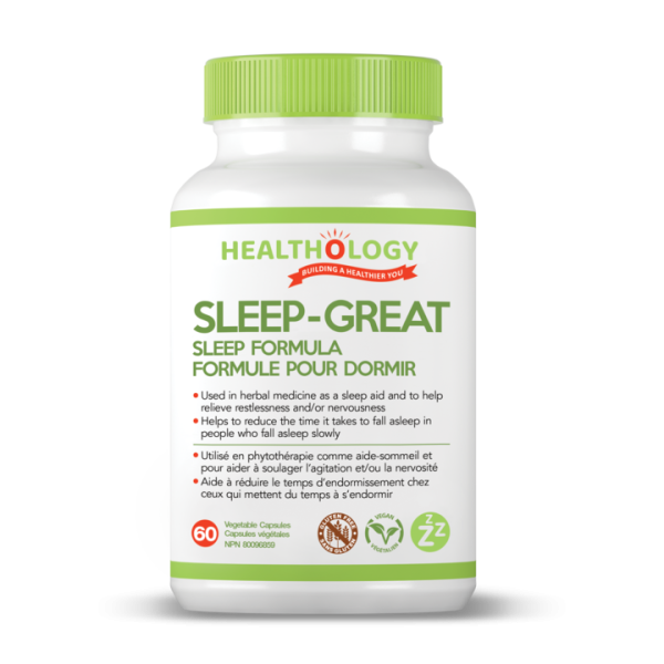 Healthology Sleep-Great Sleep Formula (VCaps) For Discount