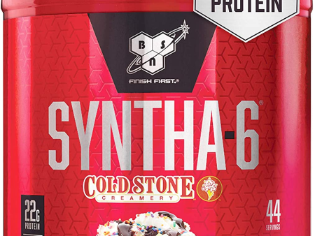 BSN SYNTHA-6 Protein Powder - Birthday Cake Remix (5 lbs) Sale