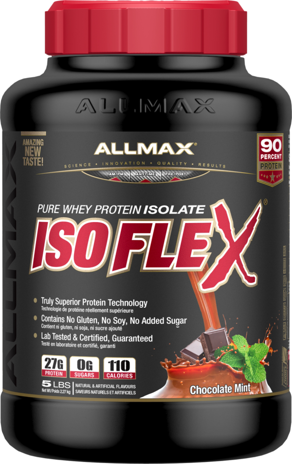 ALLMAX IsoFlex Pure Whey Protein Isolate - Chocolate Mint (5 lbs) For Cheap