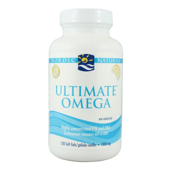 Nordic Naturals Ultimate Omega 1000 mg - Lemon (Softgels) For Sale