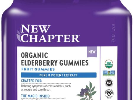 New Chapter Organic Elderberry Gummies (60 Gummies) Sale