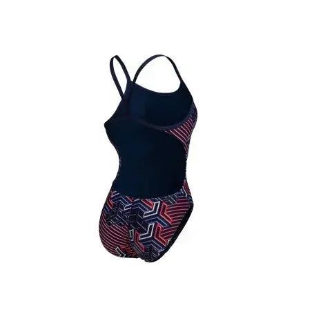 Arena | Kikko Pro | Swimsuit Challenge Back | Red White Blue For Cheap