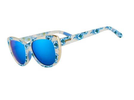 Goodr Runways Sports Sunglasses - Freshly Picked Cerulean For Cheap