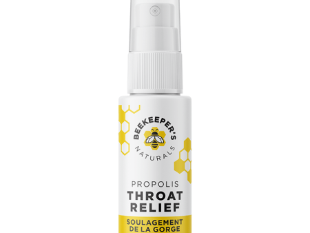 Beekeeper s Naturals Propolis Throat Relief Spray (30 mL) Online Sale