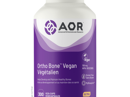 AOR Ortho Bone Vegan 156 mg (300 VCaps) For Discount