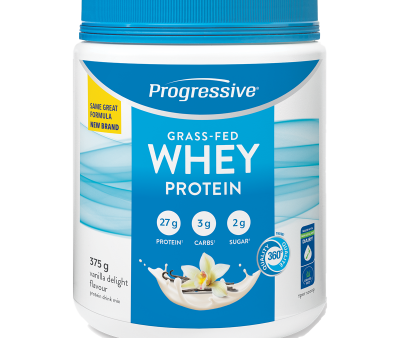 Progressive Grass-Fed Whey Protein - Vanilla Delight (375 g) Online