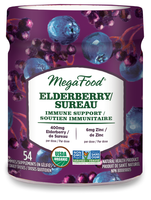 MegaFood Elderberry Immune Support (54 Gummies) Discount