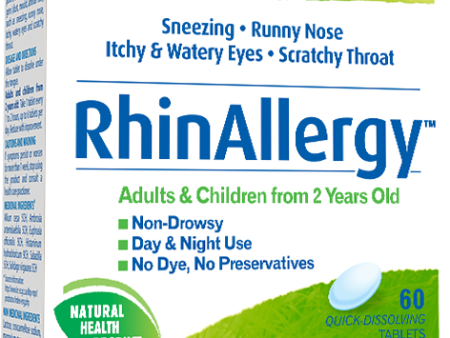 Boiron RhinAllergy (60 Tablets) Hot on Sale